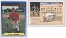 1992 Front Row Draft Picks Silver Sean Runyan #41
