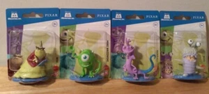 (4) Mattel PIXAR MONSTERS 2020, INC figuras adornos para pasteles - Roz Mike Randall Boo - Imagen 1 de 5