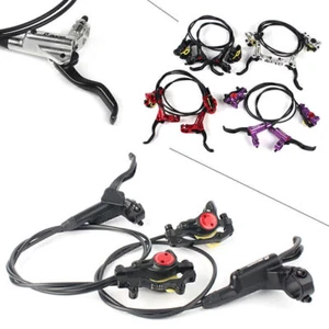 MTB Fahrrad Hydraulische Scheibenbremse vorne hinten Set Ölbremse Alu Mountain - Bild 1 von 16