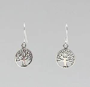 9904142 925er Silver Earrings Tree of Life L3cm - Picture 1 of 1