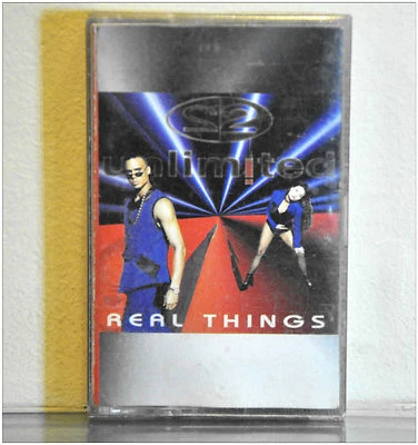 2 Unlimited:Real Things Out of print 1994 Malaysia Press Original Cassette tape - Image 1 of 4