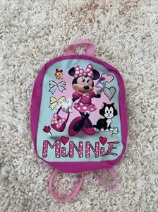 Kinder Rosa Disney MINNIE MOUSE Rucksack Handtasche mit verstellbaren Trägern - Bild 1 von 6