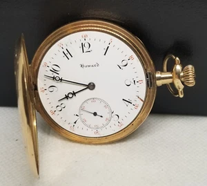 FAPW537 1909 G.F. E. Howard P/W, Grade Series 7, Size 12s, 17 J, Not Working. - Picture 1 of 13