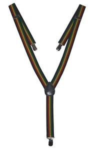 PKO Herren Hosenträger 1" breit Rasta - Bild 1 von 1