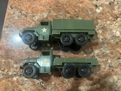 VINTAGE MPC TROOP TRANSPORT ARMY TRUCKS - Image 1 of 4