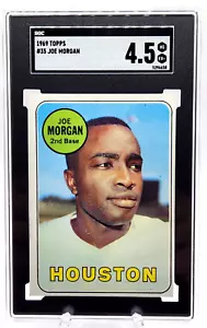 1969 Topps Joe Morgan #35 SGC 4.5 - Picture 1 of 2