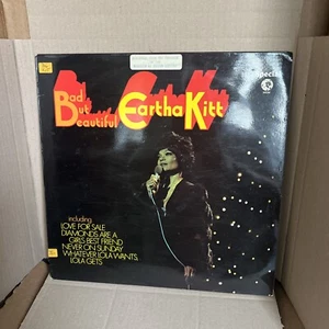 EARTHA KITT bad but beautiful 2354 037 uk mgm 1972 reissue LP PS BX13 - Picture 1 of 2