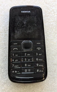 NOKIA 109 (RM-907) BLACK MOBILE PHONE 2G NETWORK UNLOCKED SINGLE SIM EASY USE H6 - Picture 1 of 4