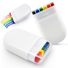 RAINBOW FANBRUSH Gay Pride Face & Body Paint Rainbow Flag Colours LGBTQIA+