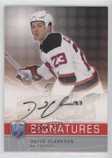 2008-09 Upper Deck Be a Player Signatures David Clarkson #S-CL Auto