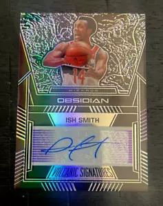2019-20 Panini Obsidian ISH SMITH vulkanische Signaturen Autogramm lila/75 - Bild 1 von 3