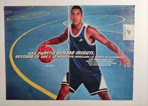 Pubblicita' Carlton Myers Nike Apparel Vintage Advertising Werbung 1995 (R7) - Picture 1 of 1