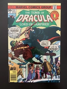 TOMB OF DRACULA #51 HIGH GRADE BRONZE AGE MARVEL KEY Blade Cover White See Pics - Bild 1 von 19
