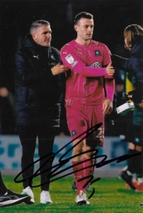 Foto autógrafa de fútbol americano Callum Burton firmada a mano Plymouth Argyle 6x4 2 - Imagen 1 de 1