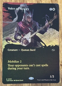 MTG Tarkir Dragonstorm, Voice of Victory - Borderless Foil - Picture 1 of 1