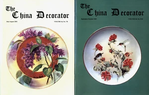 THE CHINA DECORATOR 3 ISSUES  2001 VOL. 46 MAR/APRIL JULY/AUG & SEPT/OCT. - Picture 1 of 2