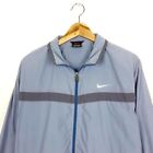 Nike shellsuit 90s baby blue jacket - Size men's M