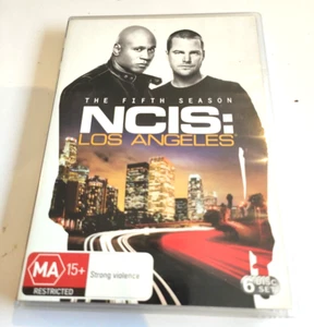 NCIS LOS ANGELES DVD Season Five 6 disc Set drama action police VGC Fast Post - Picture 1 of 2