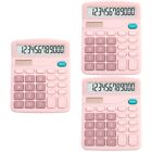  Pink Abs Arithmetic Calculator Student Office for Desk Solar Energy