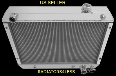 RADIADOR CHAMPION 4 FILAS TODO ALUMINIO 63 64 65 CHEVY NOVA II 4.6L 5.3L 5.4L Foto 1 de 2