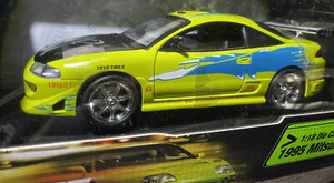 2 Fast 2 Furious 1995 Mitsubishi Eclipse RC2 ERTL Racing Champions Paul Walker - Picture 1 of 8