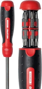 Megapro 211R1C36RD Automotive Ratcheting 13 in 1 Multi-bit Screwdriver - Picture 1 of 3