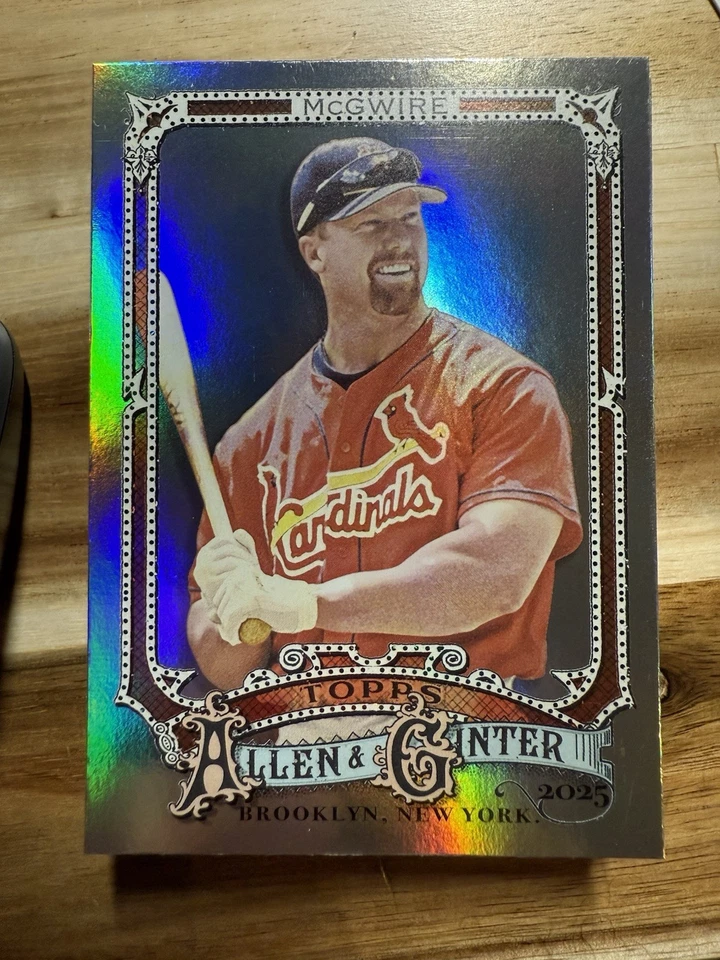 Folhas paralelas retrato prata Allen And Ginter 2025 que você escolhe complete seu conjunto - Imagem 1 de 1