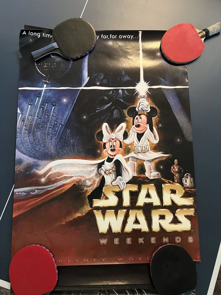 Póster Walt Disney World Star Wars Weekends 2004 Mickey & Minnie Foto 1 de 1