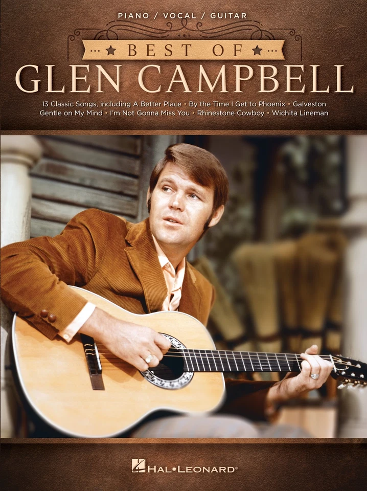 Best of Glen Campbell 钢琴乐谱吉他和弦歌词乡村歌曲书 — 第 1/1 张图片