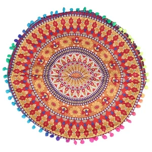 3X(Indian Mandala Floor Round Bohemian Cushion Cushions Pillows2919 - Picture 1 of 6