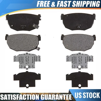 1PCS Raybestos Brake Pad Set Rear Fits 200SX Nissan 1984 1985 1986 1987 1988 - Image 1 of 3