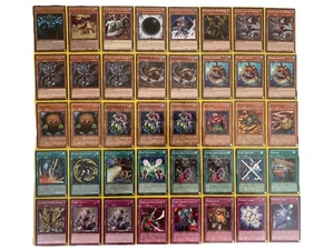 YUGIOH Egyptian God Deck Complete 40 - Cards with Sleeves - Picture 1 of 24