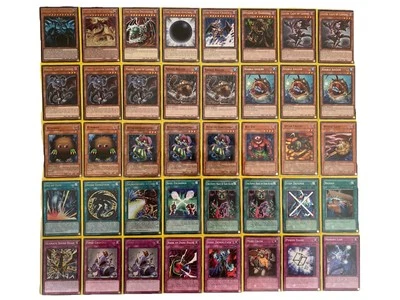 YUGIOH Egyptian God Deck Complete 40 - Cards w/ Sleeves - Image 1 of 4