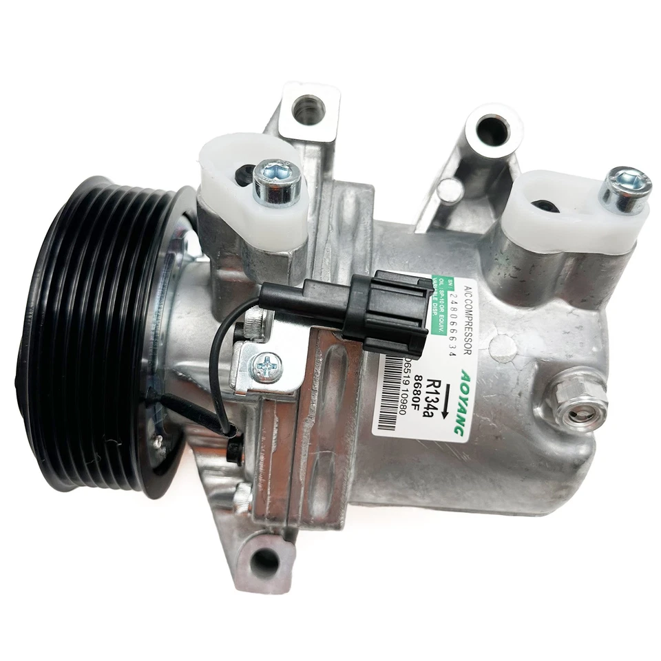 Nuevo compresor de aire acondicionado AD-8312N para Nissan March reemplaza 92600-1HC1A Foto 1 de 4