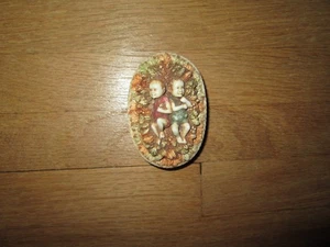 Isle Of Gramarye HARMONY KINGDOM "Soft As Down" Baby Fairy Trinket Box + Lid - Picture 1 of 5