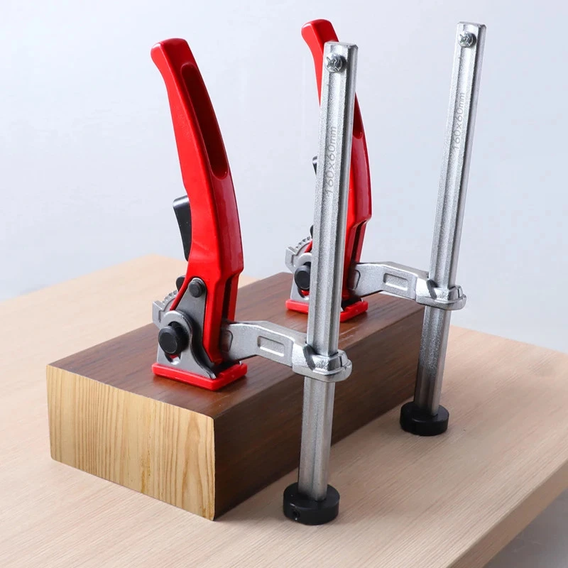 Format Hebelzwinge Ganzstahl 300x140mm | Profi-Zwinge Ohne Abgleitschutz | Für Schnelles, Sicheres Spannen