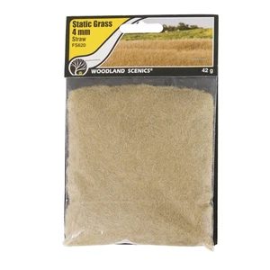 Woodland Scenics Model Railroad Static Grass Field System Straw 1/8" - Picture 1 of 2