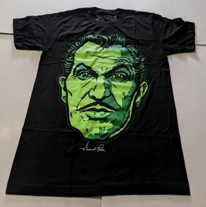 T-Shirt Kreepsville 666 Vincent Price klassisches Gesicht S schwarz OFFENE BOX - Bild 1 von 4