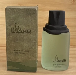 Mens Vintage Avon Wilderness After Shave Lotion 100ml Splash On New Unused Boxed - Picture 1 of 9