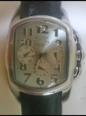 NUEVO Reloj Hombre Invicta Lupah 3 Subesfera F3091561 Correa Cuero ENVÍO GRATUITO  Foto 1 de 4