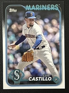 2024 Topps #54 Luis Castillo Seattle Mariners Baseball Card - Picture 1 of 2