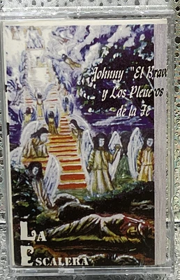 JOHNNY EL BRAVO & LOS PLENEROS DE LA FE "LA ESCALERA" (90's)  CASSETTE TESTED OK - Image 1 of 4