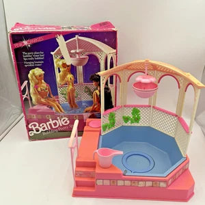 Barbie Bubbling Pretty Spa Pink Sparkles 1991 #9982 Mattel completa rara - Imagen 1 de 12
