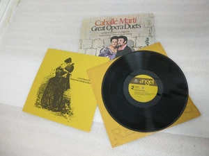 Cabelle / Marti Great Opera Duets Record S-36787 1975 Vinyl LP - Picture 1 of 3