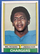 1974 Topps #364 Mel Rogers RC San Diego Chargers