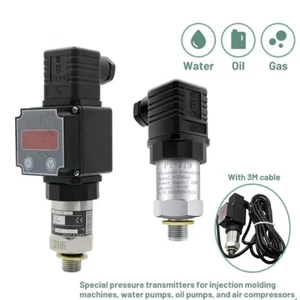 IP65 Pressure Sensor Transducer Sender 0-10V DC 4-20mA For Oil Fuel Air Water - Picture 1 of 14