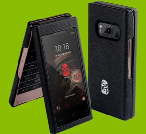 New Black Matte Front & Back Protective Hard Fitted Case for Samsung SM-W2019 - Picture 1 of 7