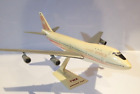 TWA Boeing 747 Plastic Model On Stand