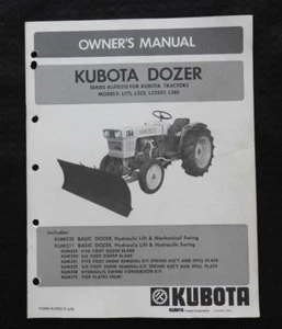 1970's Original Kubota L175 L225 L285 Traktor " Dozer Klinge " - Bild 1 von 3
