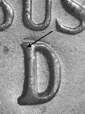 1945-D RPM#18 D/D West Nice BU/Uncirculated Silver Jefferson Nickel - Image 1 of 3